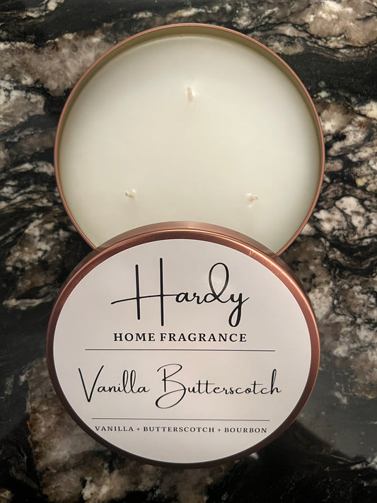 Vanilla Butterscotch Luxury Candle