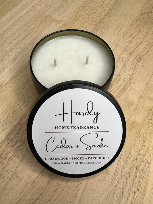 Cedar + Smoke | Little Luxury Candle